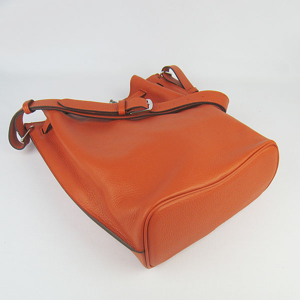 Replica Hermes Jypsiere 34 Togo Leather Messenger Bag Orange H2804 - 1:1 Copy